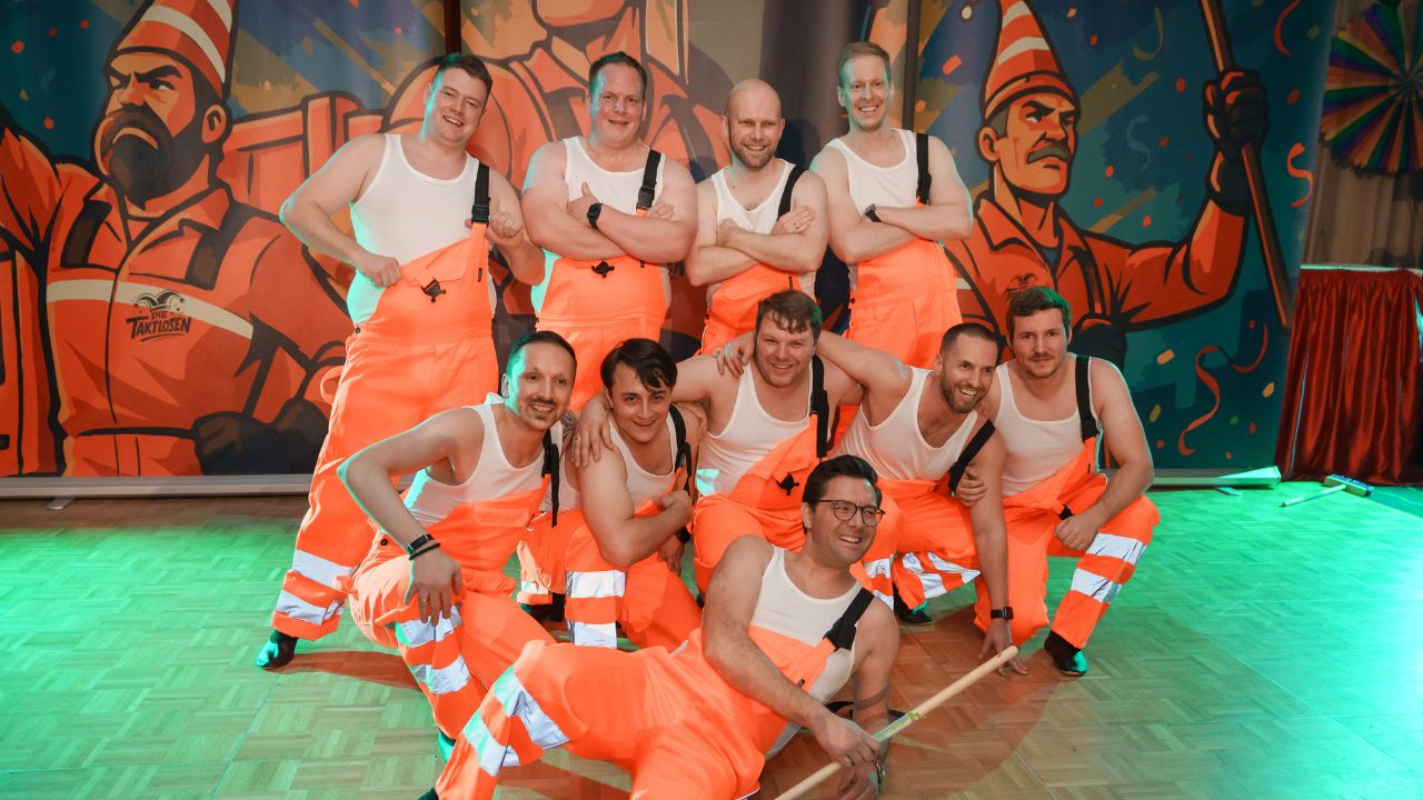 Männerbalett "Die Taktlose" der Heimatbühne Paderborn 2025